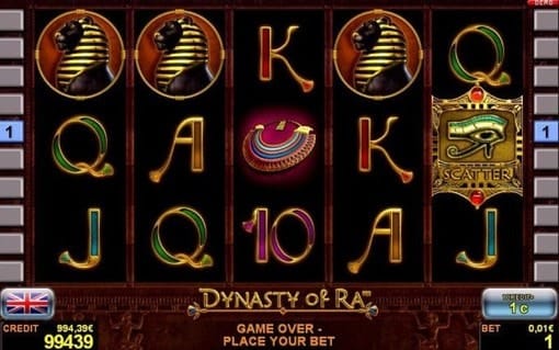 Игровые автоматы на деньги с выводом Dynasty of Ra